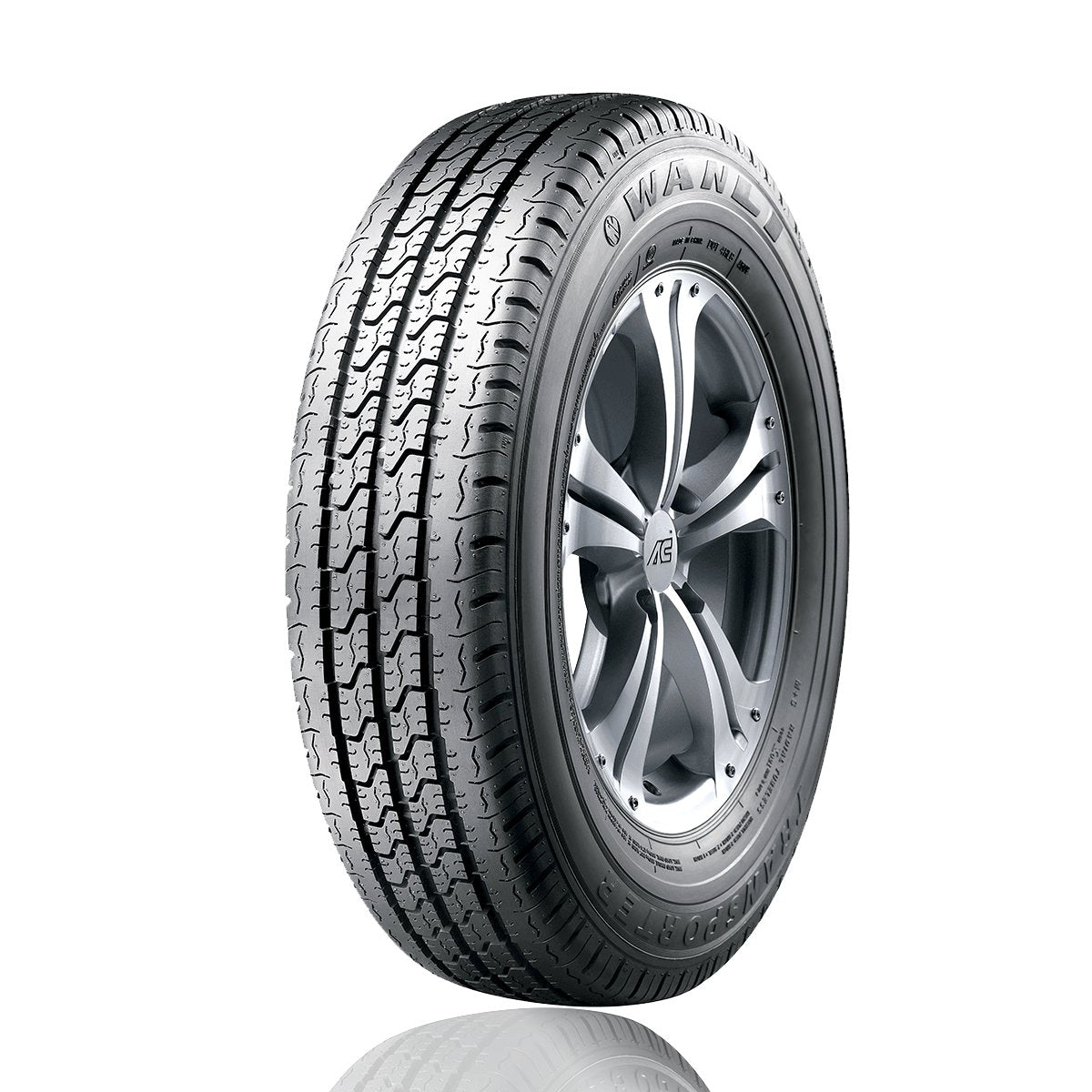 Pneu Wanli S-2023 205R14C Aro 14C 109/107R 8 Lonas